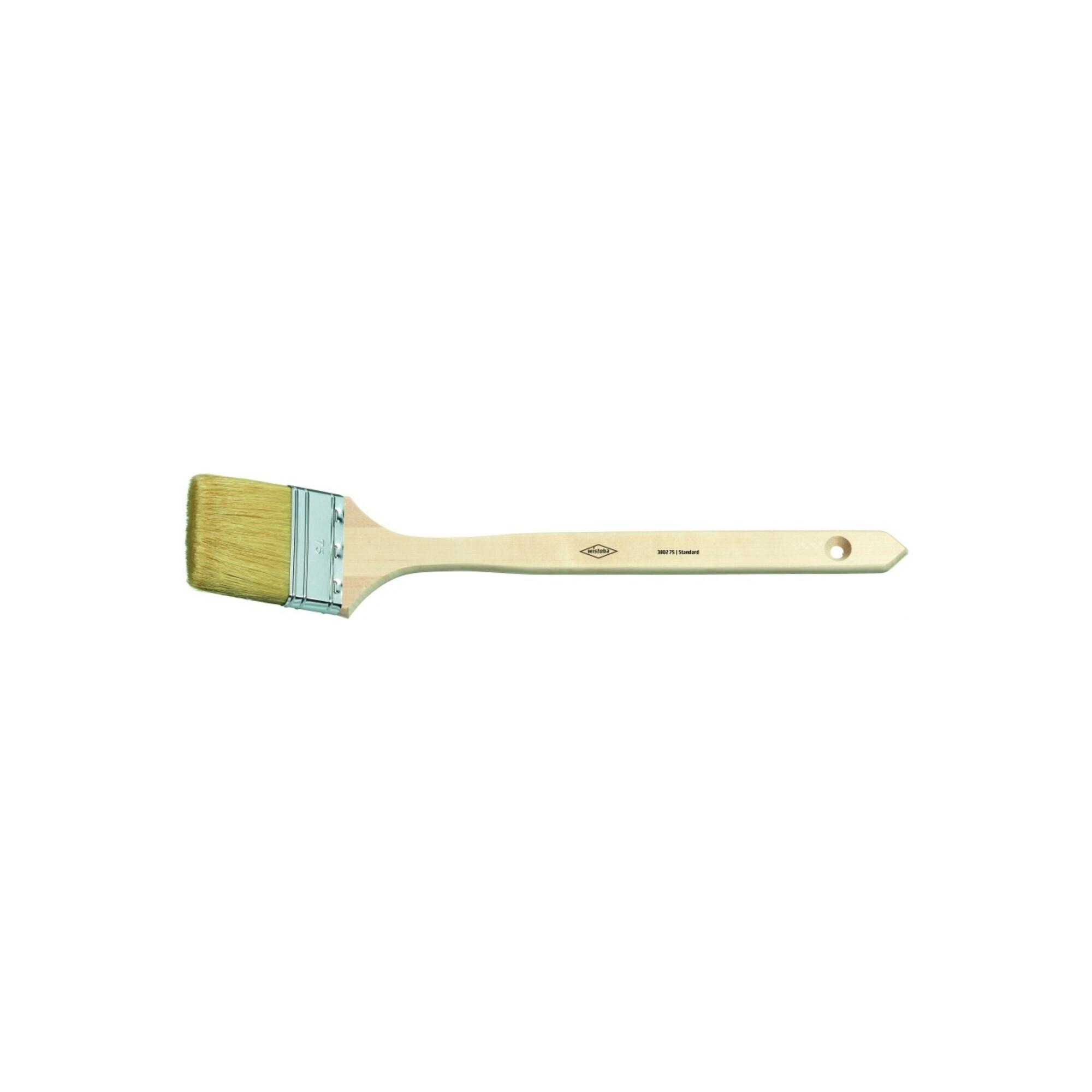 Wistoba Fassadenpinsel abgewinkelt Standard helle Borsten Stärke 6 75 mm (380275)