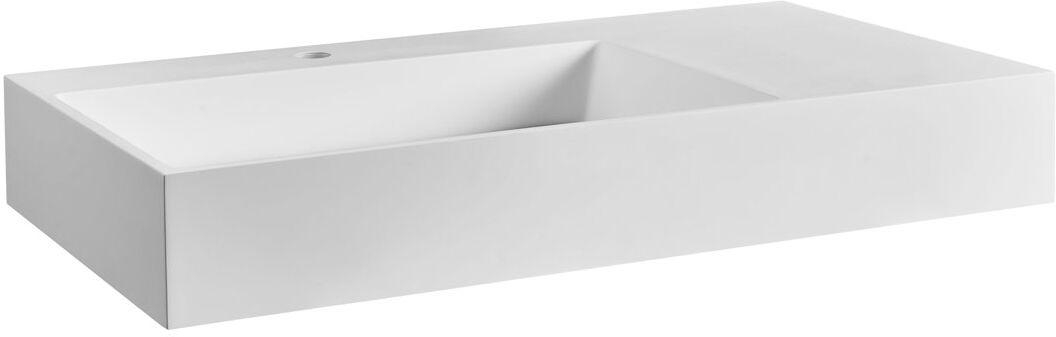 Latitude Run Wall Hung Basin CUSCO White 900cm H x 480cm W x 130cm D