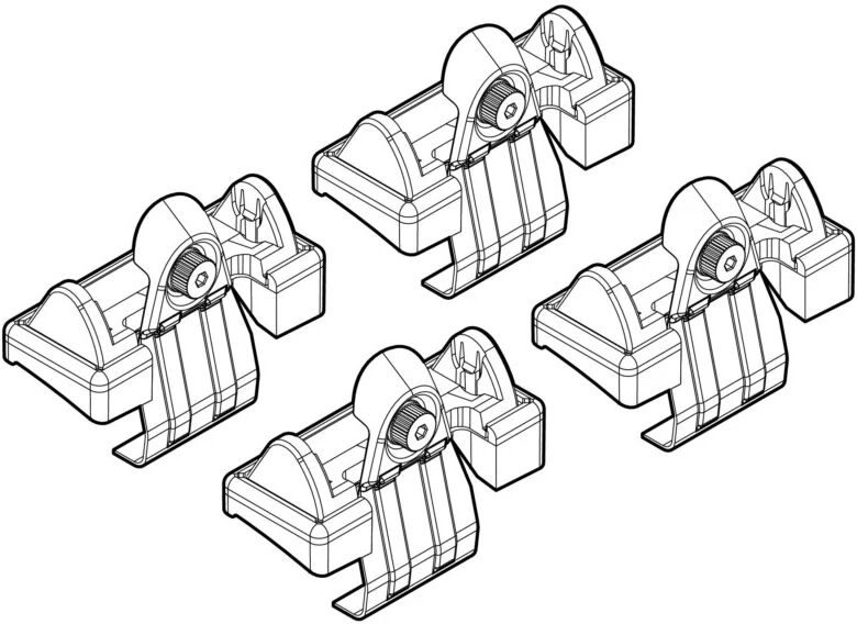 Nordrive KIT ATTACCHI TOYOTA COROLLA VERSO 01/02>03/04
