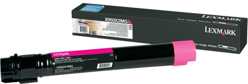 Lexmark X950X2MG - Magenta - Toner - Extra hohe Kapazität