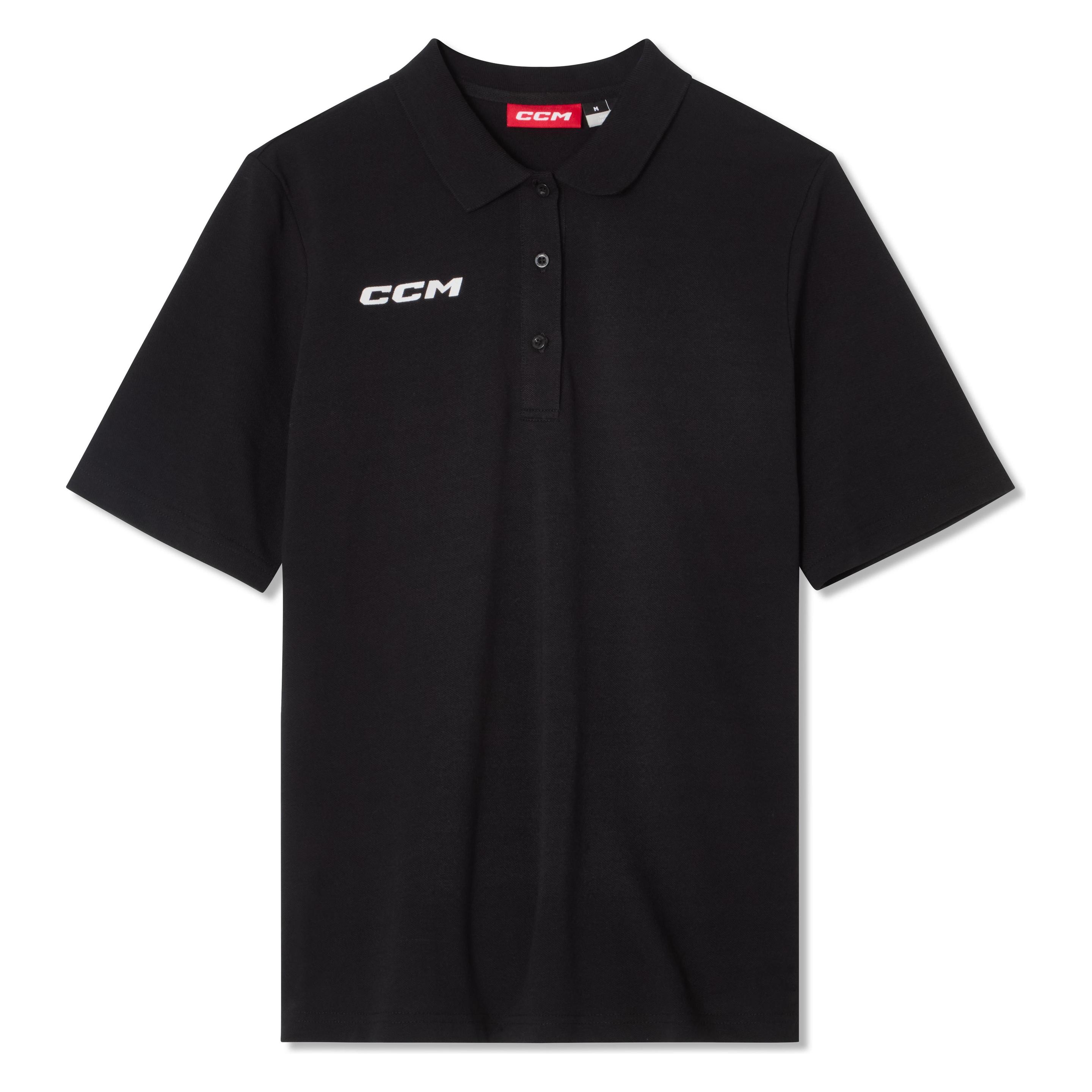CCM OSS5TA AD TEA Polo Schwarz 2XL (XXL) (60322681)
