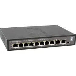 LEVELONE FGP1031 - Switch, 10-Port, Fast Ethernet, PoE+