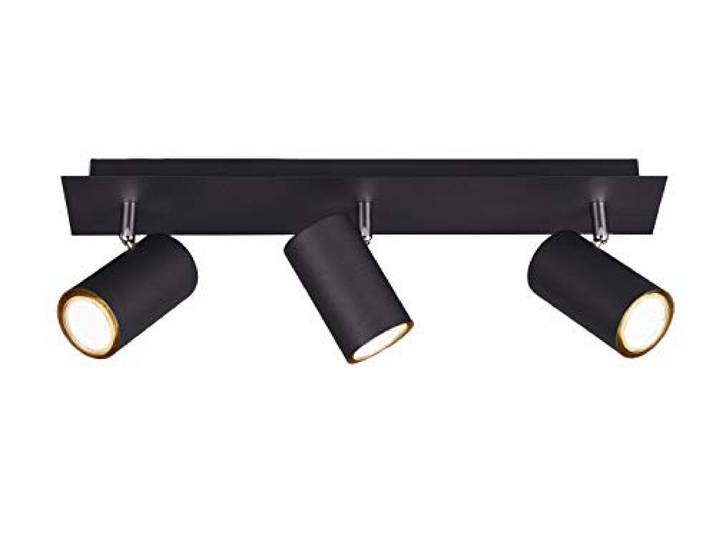 Trio Leuchten 802400332 Plafonnier\, Noir Mat