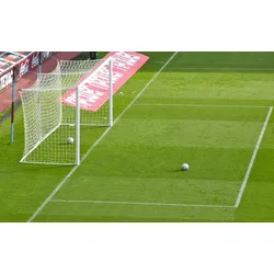 Powershot Fußballnetz - 11er Tor - Europäisch, 7,32 x 2,44 Meter - 4mm Blau
