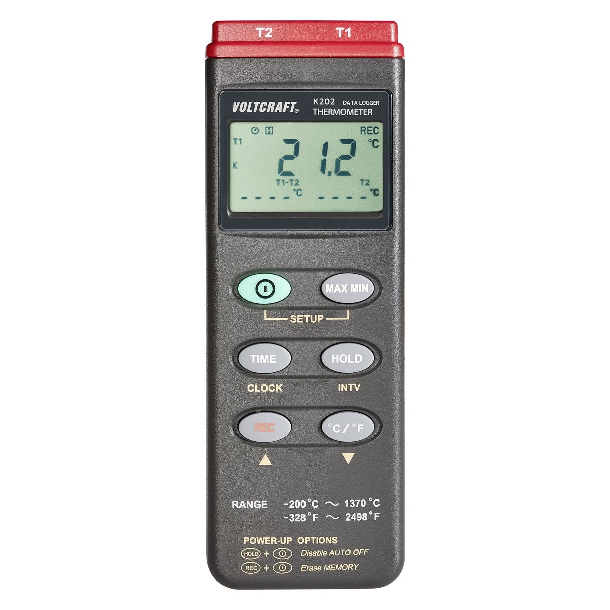 Voltcraft Digital-Thermometer Datalogger (K202)