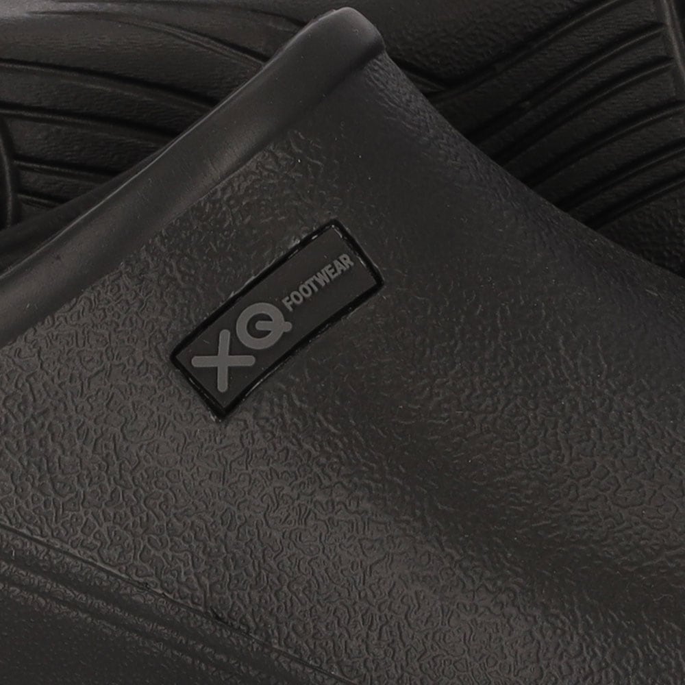 Clog XQ FOOTWEAR, Herren, Gr. 43, schwarz, Obermaterial: 100% EVA, Schuhe Clog, für Alltag und Freizeit, leichtes EVA-Obermaterial, pflegeleicht schwarz 43