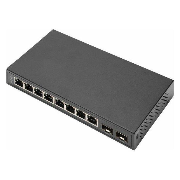 Digitus 8-Port Gigabit + 2 Gigabit SFP Ports (8 Ports) (DN-80067)
