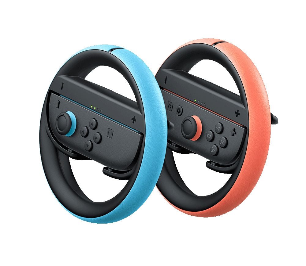 Rad-Mod Nintendo Switch 2 Joy-Con 2 Joy-Con 2 Lenkrad (Zweierset) (Schwarz/Blau/Rot) 10015099