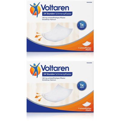 Voltaren 24 Stunden Schmerzpflaster 2x 2x5 St Pflaster