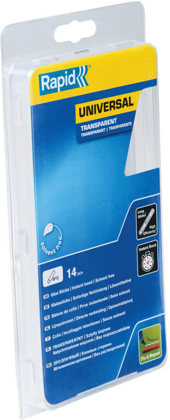 Rapid Klebesticks universal transparent a250g Isaberg (40107362)