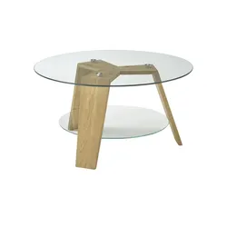 Couchtisch   ¦ transparent/klar ¦ Maße (cm): H: 40  Ø: 75.0