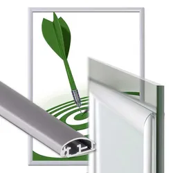 Klapprahmen DIN A2 Fensterscheiben Plakatrahmen