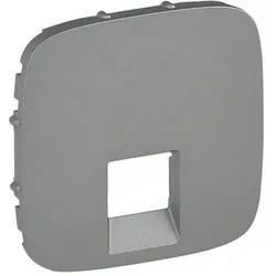 Legrand Valena Allure, Abdeckung RJ11/RJ45 1-fach (aluminium)