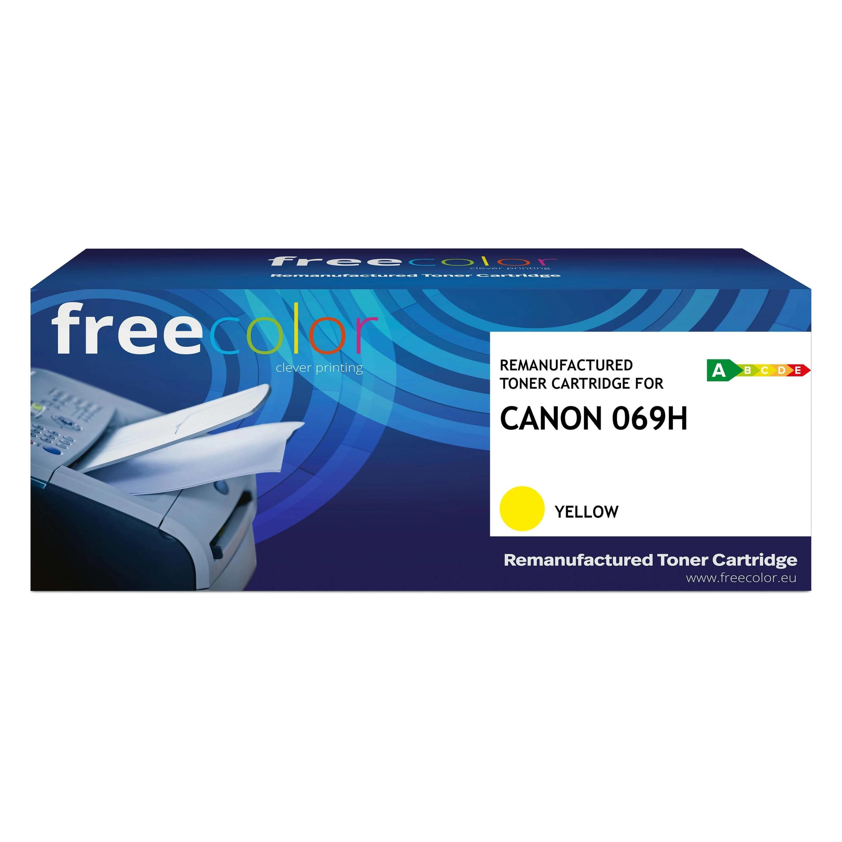 Freecolor Toner Canon 5095C002 yellow mit chip 5500p (K16498F7)
