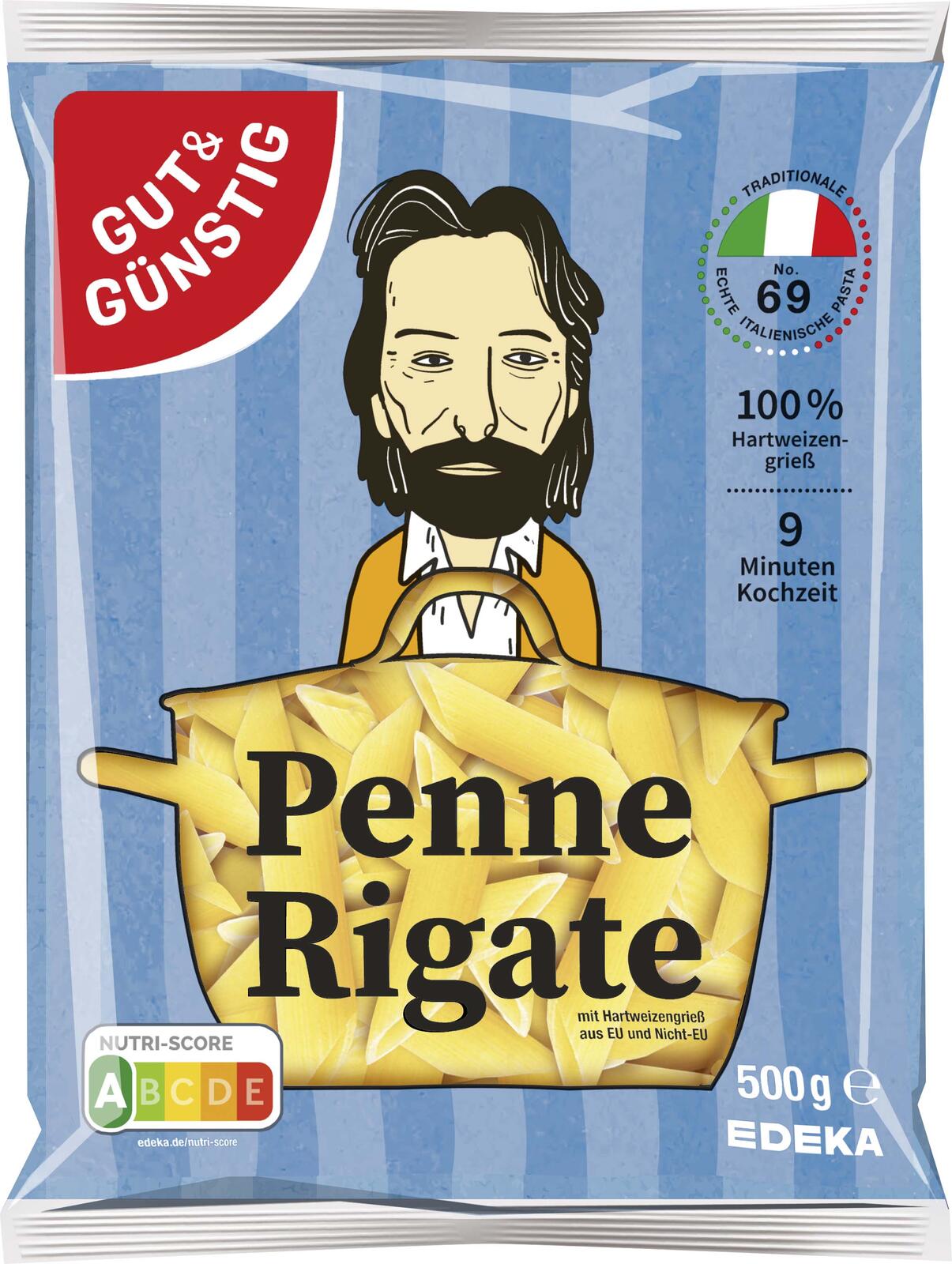 GUT&GÜNSTIG Penne Rigate 500,0 g 572190002