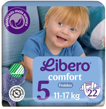 Libero Comfort Open 11-17 kg T5 22 un