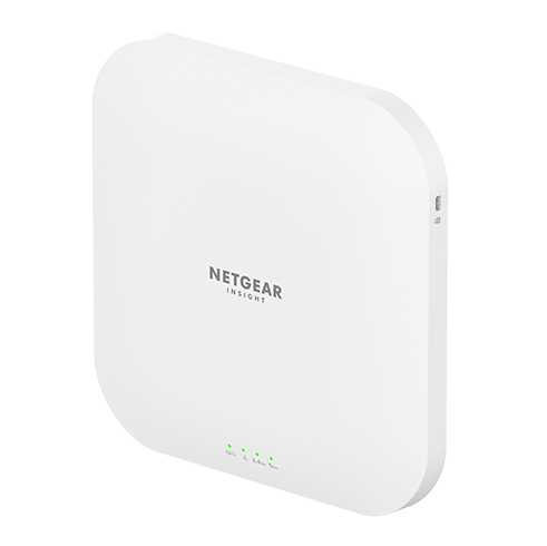 NETGEAR WAX620 WLAN Access Point PoE+ WiFi 6 (AX3600 Speed Dual-Band, WPA3, 802.11ax Mesh-fähig, 2.5G LAN, Lokal oder Insight Remote Management, PoE+ Powered - Netzteil optional) WAX620-100EUS