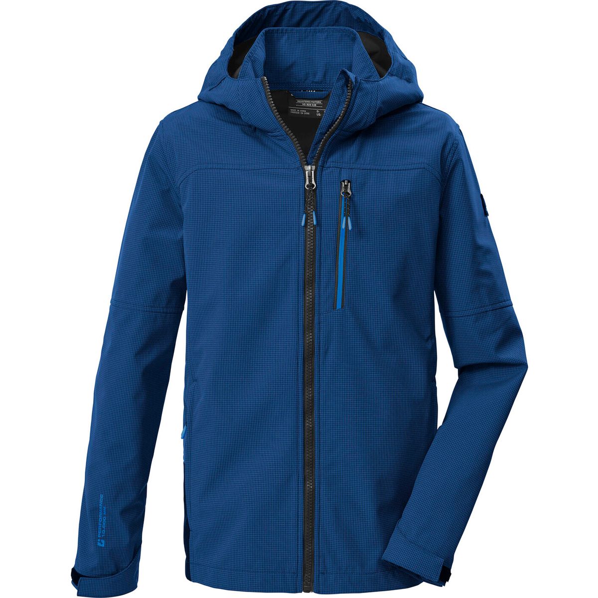 killtec KOS 143 Boys Softshell Jacket blau (00530) 140 44088-000-00530-140