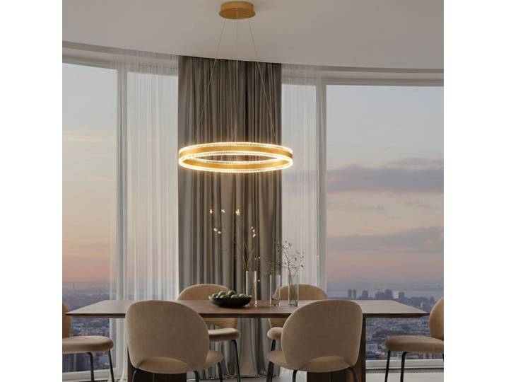 Design hanglamp Alaro goud enkel Lyora - 109377