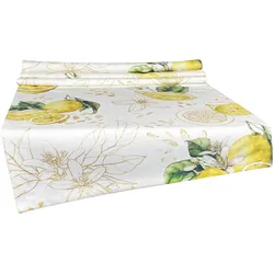 XL-TISCHLÄUFER Italy Collection Zitronen 40/220 cm