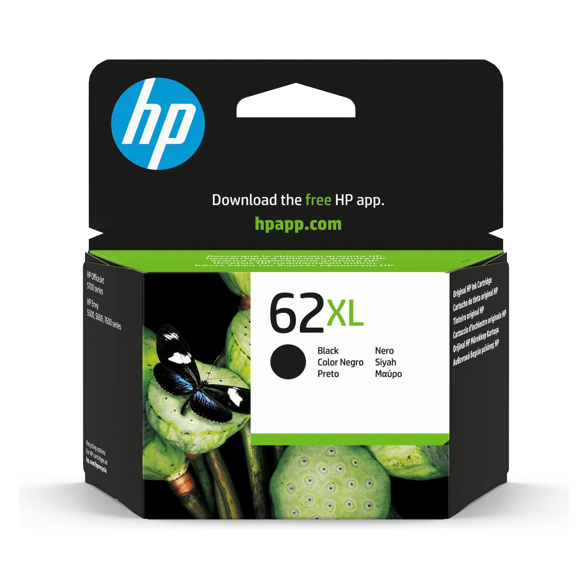 HP Ink Nr.62XL black (BK) (D14SKAE)