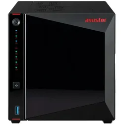 Asustor Nimbustor 4 Gen2 AS5404T (0 TB), NAS, Schwarz