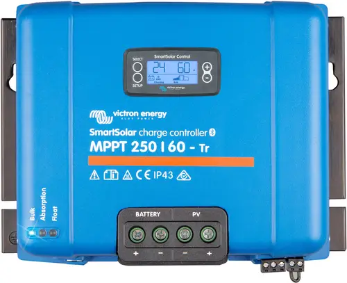Victron Energy SmartSolar 250/60-Tr Laderegler MPPT 12 V, 24 V, 48V 60A