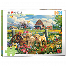 eurographics Puzzle - Welpenfrühling von Shawna Steward - Cognitive Teile 301317
