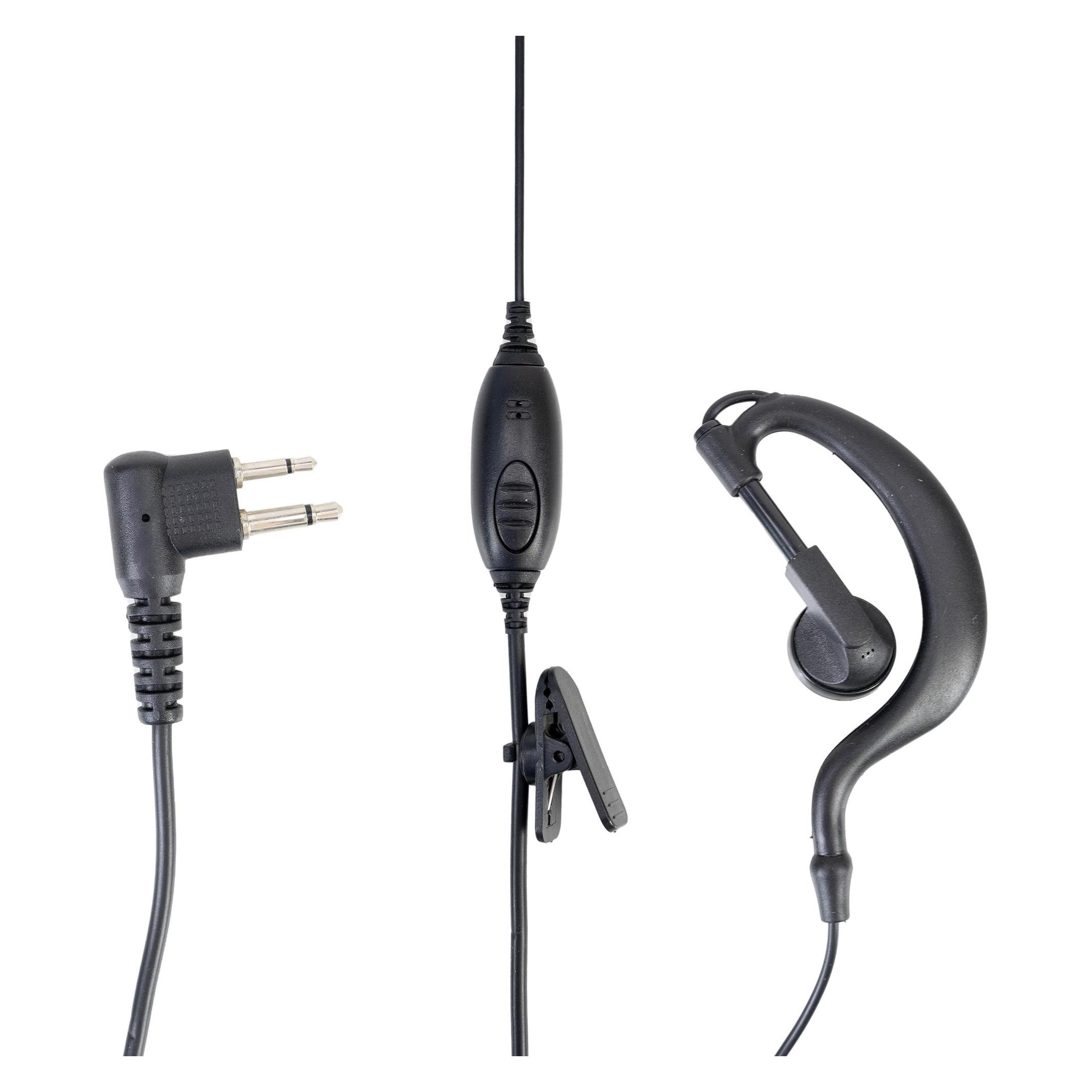 PNI Kopfhörer mit Mikrofon Jetfon MA-1703 mit 2 Pins vom Typ Motorola (43699193)