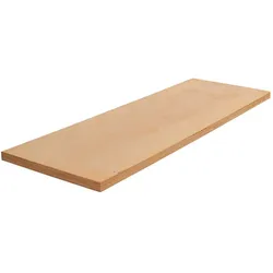 VAR, Werkbank Zubehör, ARBEITSPLATTE BUCHE 2ER LACK 1361X463X38 MM, MO-52282 (Holz)