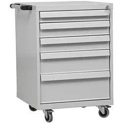 Gürkan Werkstatt-Trolly grau, 56x84x60 cm