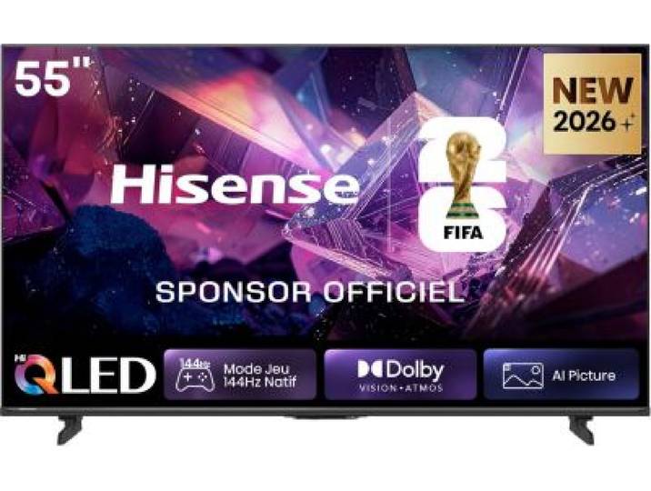 Hisense - Tv Qled 55e7s Pro (2026) 55 (139 Cm) 4k - 144hz, Smart Tv