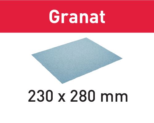 Festool Schleifpapier Granat 230x280 P60 GR/10 201257