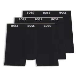 BOSS für Herren. 50538142 Set 3 Boxershorts Power schwarz (S), Heimtextilien, Baumwolle