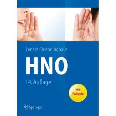 Hals-Nasen-Ohren-Heilkunde, Taschenbuch von Thomas Lenarz,Hans-Georg Boenninghaus, Springer Berlin, 978-3-642-21130-0