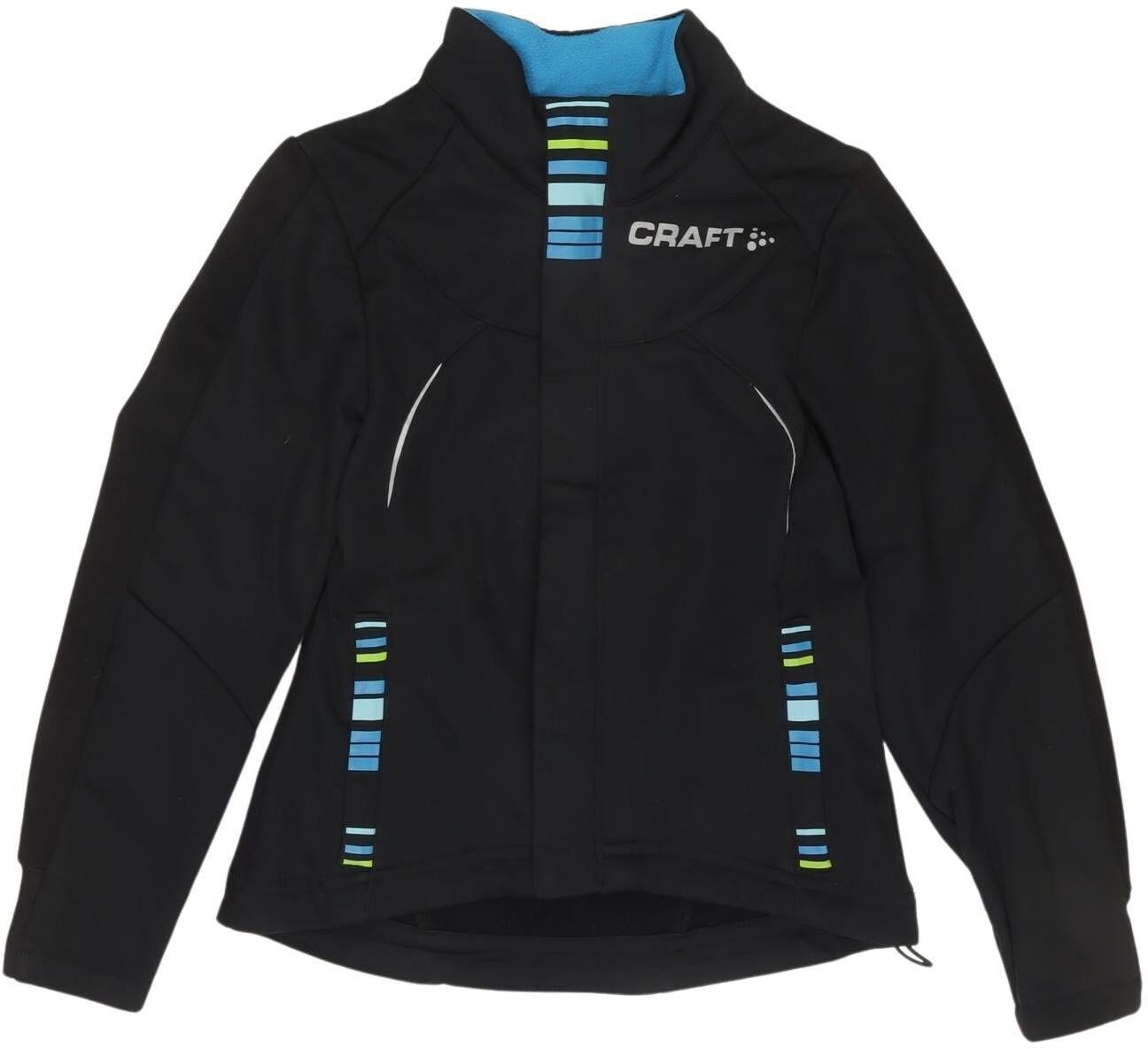 Craft Jungen Jacke oder Mantel, Mehrfarbig, Gr. EU 110, Synthetik - Second Hand