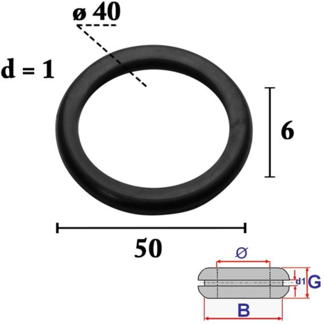 Polsterklammer ROMIX ROM C70401