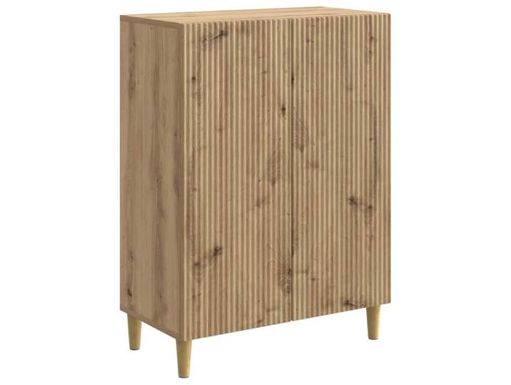 (ON SALE)Buffet - - Bahut - Bois d'ingénierie - Chêne artisanal - 2 portes - 66 x 34 5 x 90 cm @FR89075