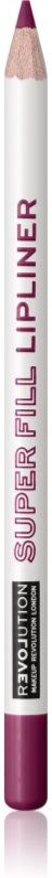 Revolution Relove Super Fill contour lip pencil shade Super (dark burgundy) 1 g