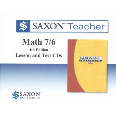 Saxon Math 76 Teacher CD-ROM - Saxpub,Cd Rom, CD, 9781602773899
