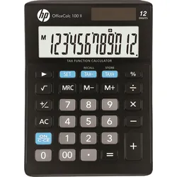 HP Tischrechner OfficeCalc 100II schwarz