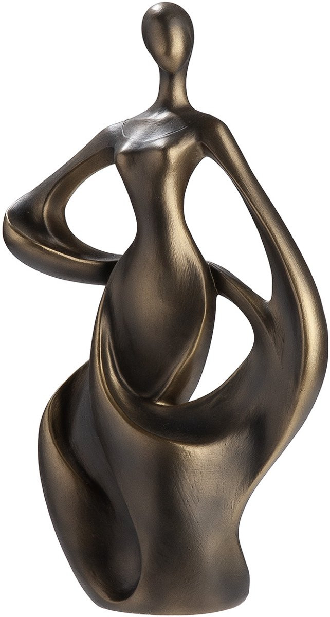 Gilde handwerk Dancing Queen bronzen beeld voor volwassenen