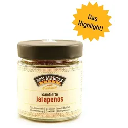 Don Marcos kandierte Jalapenos, 70g