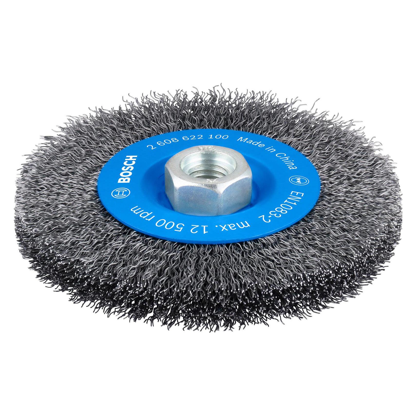 Bosch Professional Zubehör PRO Metal clean Scheibenbürste, 115 x 0,3 mm, Gewinde (2608622100)