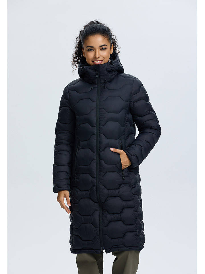 Icepeak Wintermantel "Bandis" in Schwarz - 40