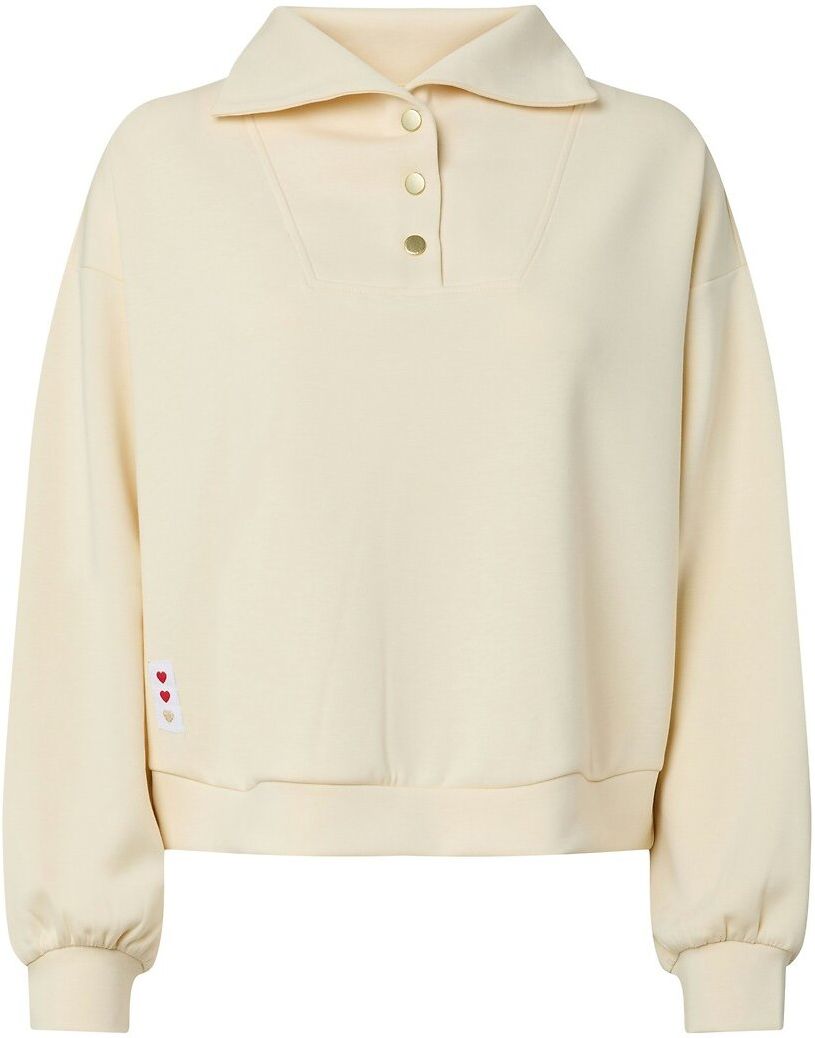 PIECES Sweat col boutonné
