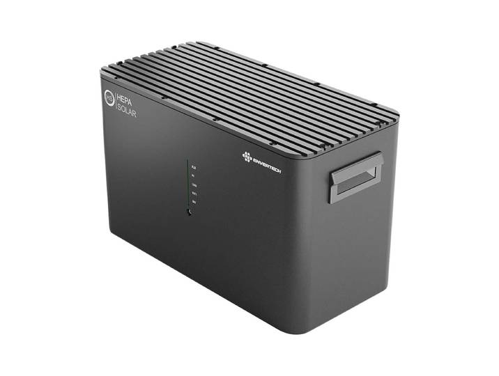 HEPA Solar Powercube Basismodul Batteriespeicher Schwarz