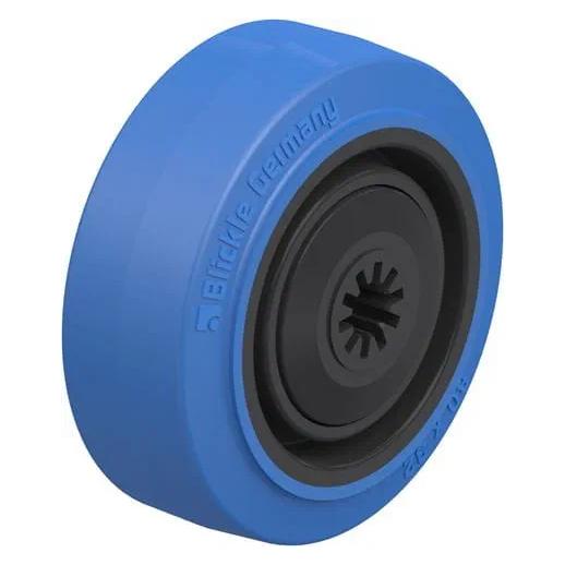 Blickle POEV 80/8KF-SB, Roller, 350 kg, Blau, Deutschland, 1 Stück(e), 80 mm (850034)