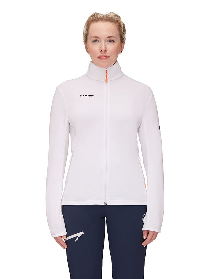Mammut Fleecejacke "Aconcagua Light ML" in Weiß - L