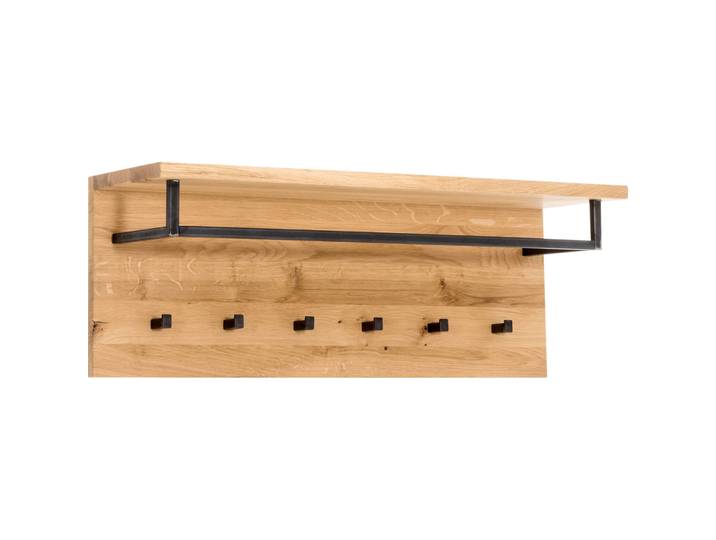 Garderobe Boas Wildeiche Eiche B 80 T 26 H 30 cm